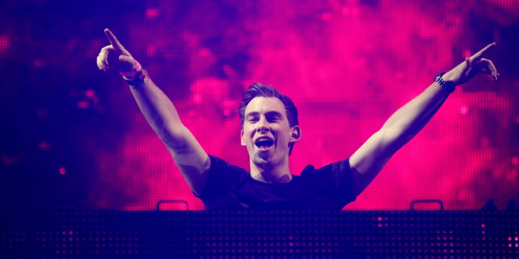 Robbert van de Corput aka Hardwell performs at the  Ultra Music Festival at Bayfront Park, on Sunday, March 30, 2014 in Miami, Florida. (Photo by John Davisson/Invision/AP)